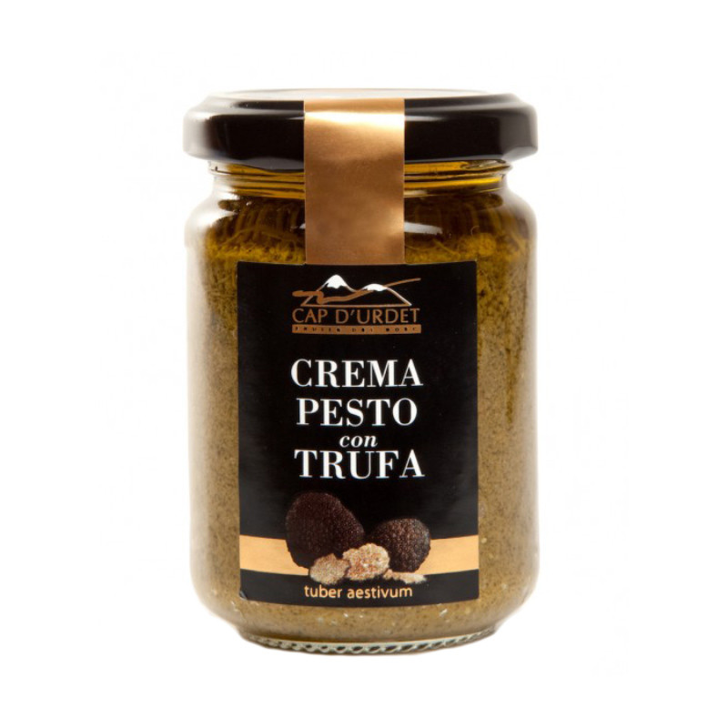 CREMA DE PESTO CON TRUFA TARRO 140gr.